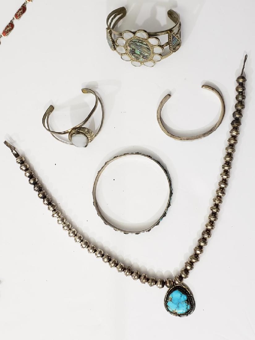 Group of Southwestern Sterling Silver Jewelry (5) (1 of 9)