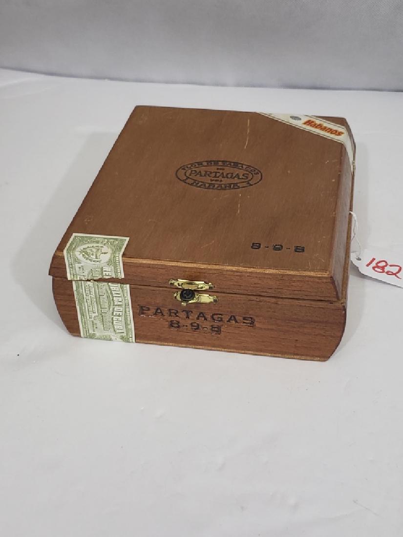 Partagas 8-9-8 Partial Box Cuban Cigars (12) (1 of 2)