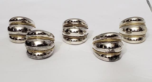 Charles Krypell Sterling Silver Rings (5) (1 of 2)