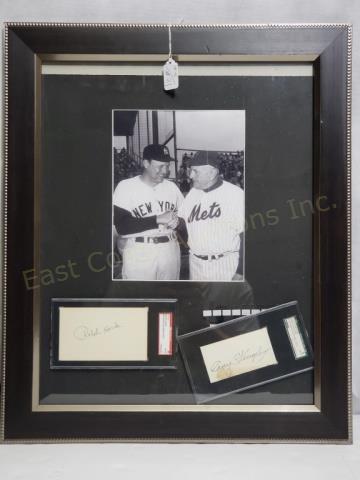 New York MLB Greats Ralph Houk & Casey Stengel (1 of 6)
