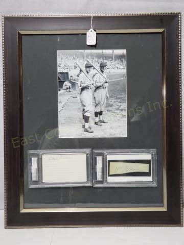 MLB Pittsburg Pirate Brothers Lloyd & Paul Waner (1 of 6)