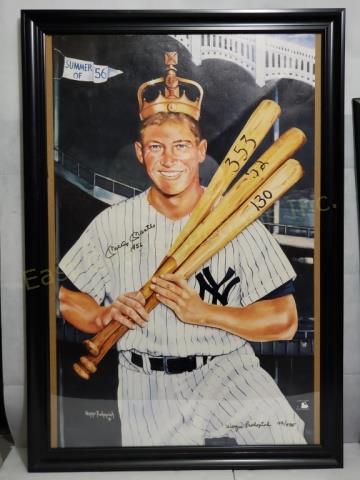 Mickey Mantle Summer of 56' Signed Mickey Mantle (1 of 5)