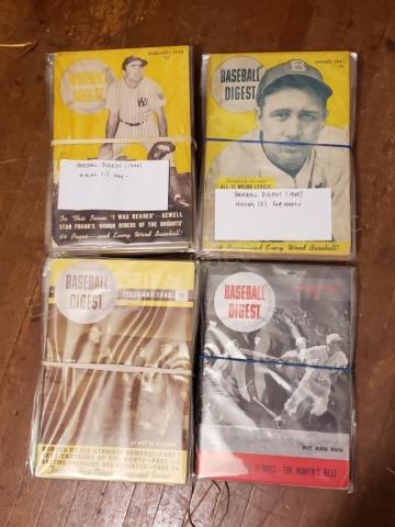 Baseball Digest / Complete Years 1942-1945 (1 of 3)