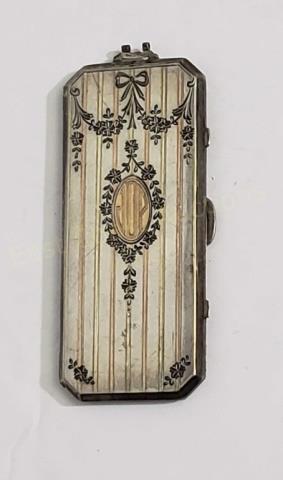 Small 14K & Sterling Silver Change Purse / Wallet (1 of 5)