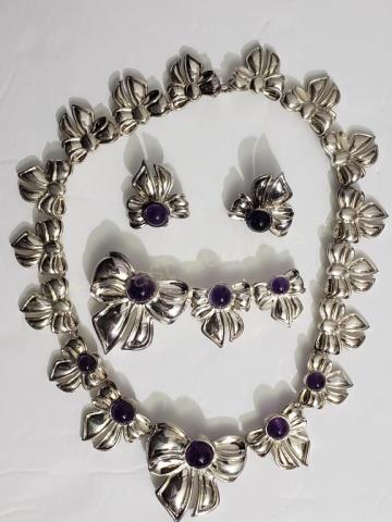 Krypell Sterling & Amethyst Jewelry Set (1 of 5)