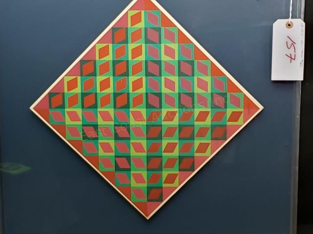 Victor VASARELY for Turner Framed Artwork (1 of 5)