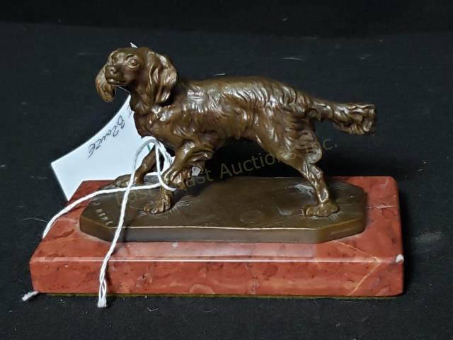 Bronze King Charles Spaniel After P. J. Mene (1 of 4)