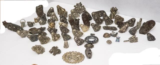 Large Grouping of Chinese Silver Jewelry Parts (1 of 6)