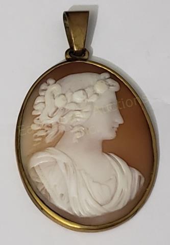 Antique Carved Shell Cameo (1 of 1)