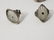 Group of 5 Sterling Ring W/ Carved Crystal Centers - 3