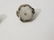 Group of 5 Sterling Ring W/ Carved Crystal Centers - 5
