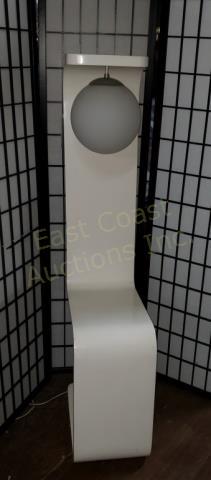 A Very Unique Mid Century Modern Artist Floor Lamp: A unique Mid Century Modern Floor Lamp. From the loft of New York City artist. 57" X 11 1/2" X 20"