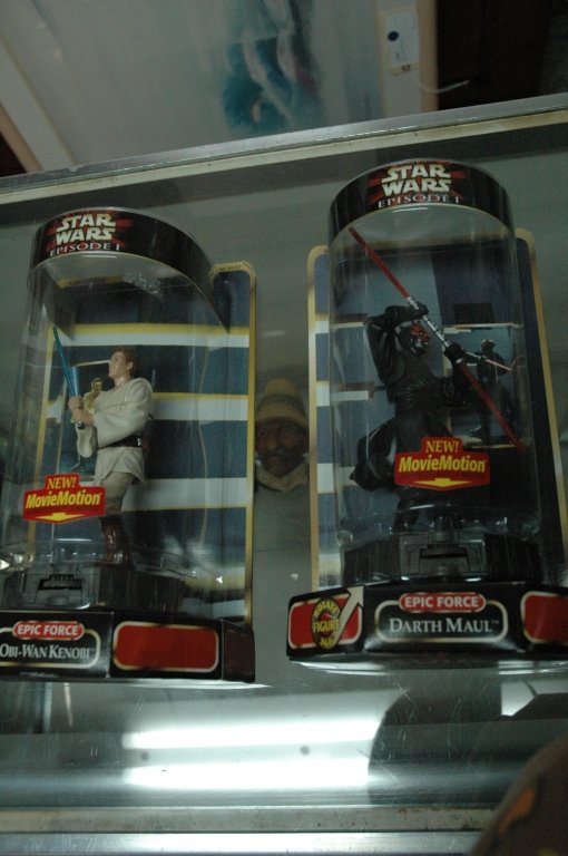 Unopened Star wars action figure lot Kenobi & Maul: Obi-wan Kenobi Epic force movie motion 6" figure. Box in good condition Darth Maul Epic force movie motion 6" figure. Box in good condition Can rotate figure 360 degrees.