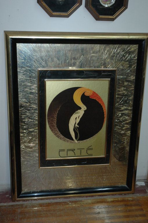 Erte' large print: 31" x 45"