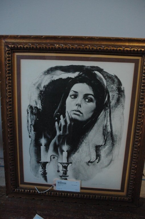 Sandu Liberman Lithograph: Pencil signed and numbered 50 / 200 21 x 17