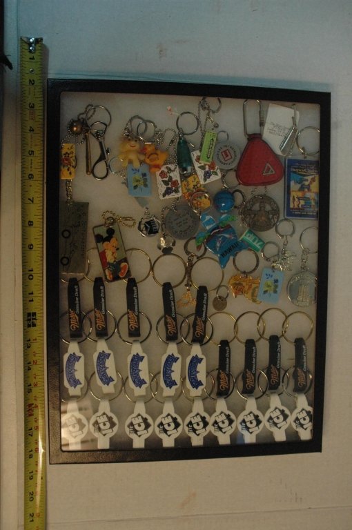 Key chains!!!! Advertising bottle openers & more..: Over 40 key chains..... Disney, Sports related, Bottle openers, and other advertising pieces.