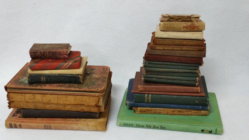 1884 " Autograph Book ", Mini Novels/ Books & ....: Charles Dickens, De Maupassant, Mark Lemon, Henry Drummond, Elbert Hubbard, Plato, Dumas, Henrikebsen, Washington Irving, Scott Bailey, Bibles, and more
