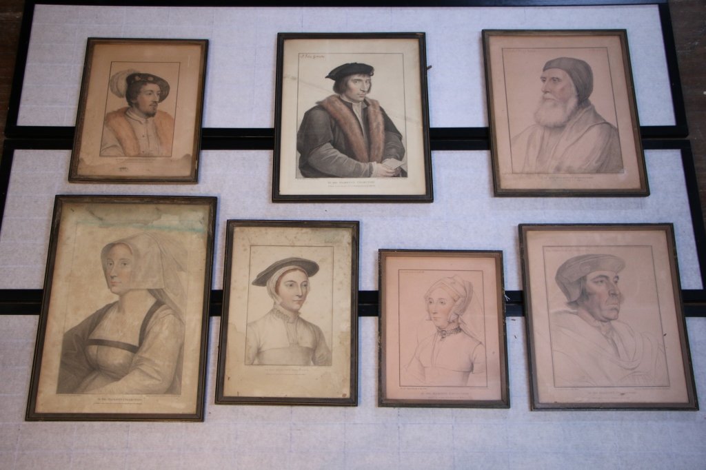 Antique Engravngs by "F. Bartolozzi" from1792-1800: Francesco Bartolozzi RA (Florence, 21 September 1727 – 7 March 1815, Lisbon) was an Italian engraver, whose most productive period was spent in London. "In His Majesty's Collection", (7) total dates