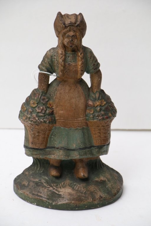 Dutch Girl with Two Baskets of Flowers (1 of 3)