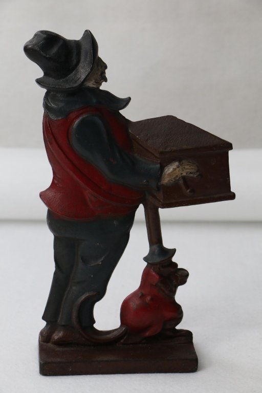 Monkey & Organ Grinder Cast Iron Doorstop (1 of 4)