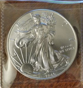 2015 Lady Liberty Silver dollar/ silver eagles (1 of 3)