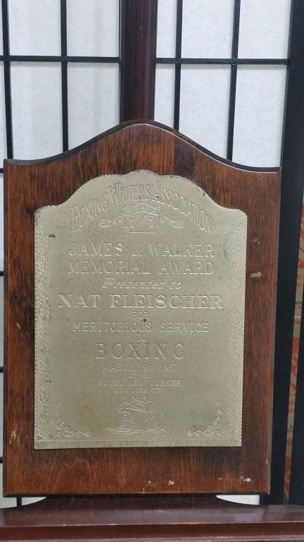 Sterling Silver Award Plaque Boxing (1 of 3)