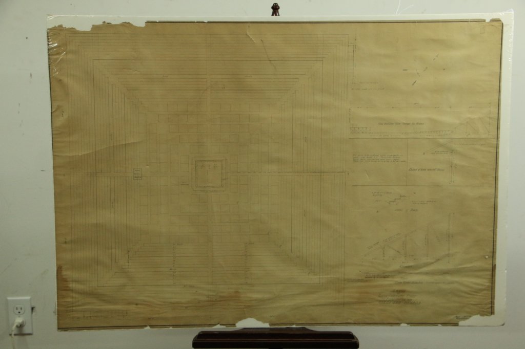 Boxing Ephemera One of a kind Blueprints (1 of 4)