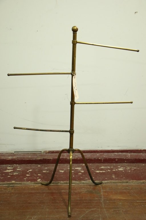 Vintage brass towel rack (1 of 4)