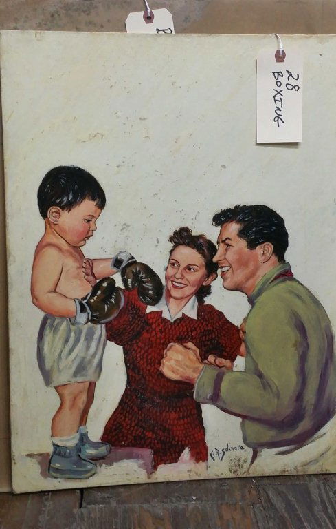 C. R. Schaare Art Ring Magazine Cover Aug '54 (1 of 9)