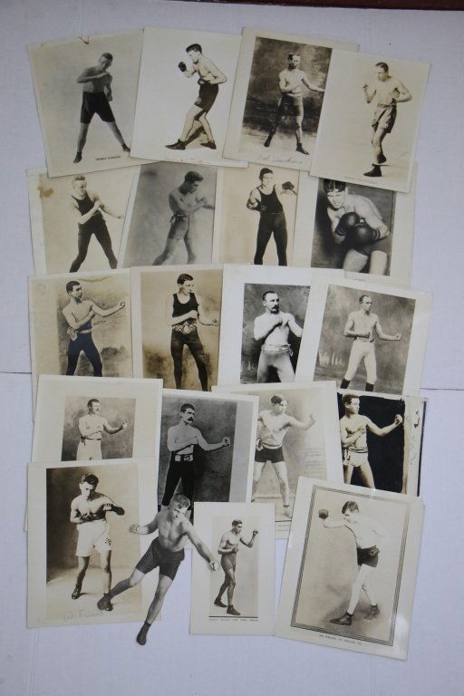 Group 20 Antique B&W Boxing Photos Ring Magazine (1 of 6)