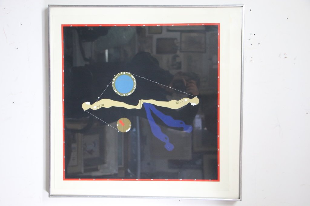 Ernst Trova Pencil Signed Silk Screen (1 of 4)