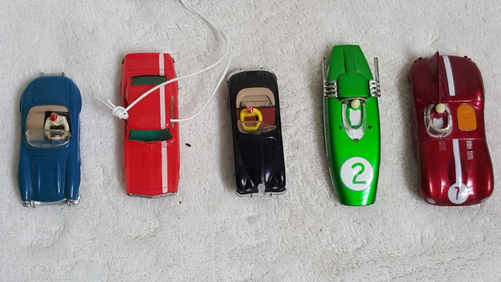 Vintage Slot Car Shell Collection (1 of 4)