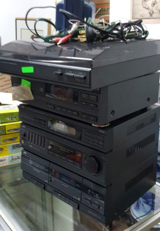 Vintage JVC stereo rack system