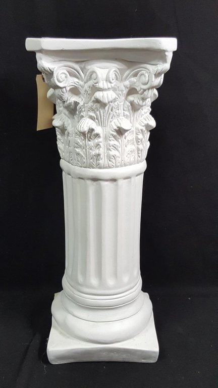 Plaster Corinthian Column Pedestal (1 of 5)
