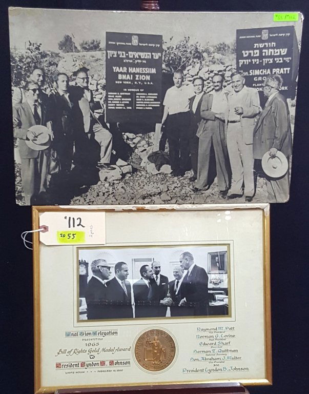 L.B. Johnson 1965 Gold Medal Award (1 of 1)