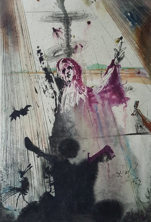 Salvador Dali, (Deuteronomy 30:19) (Plate #15) (1 of 7)