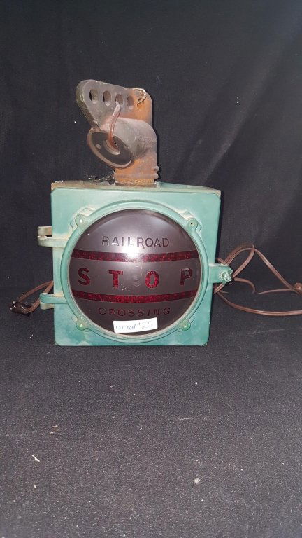 Vintage Marbelite Railroad Light (1 of 3)