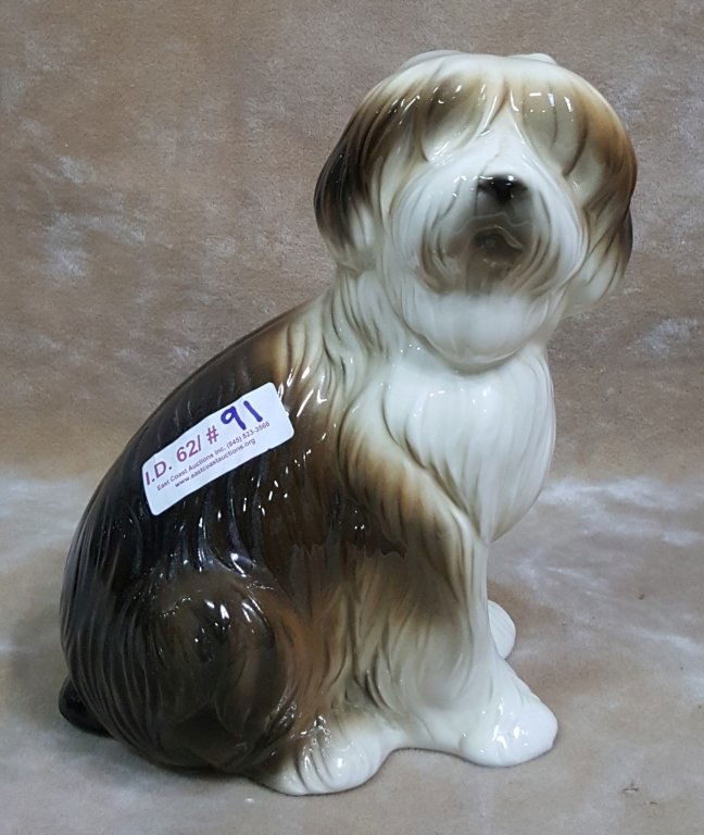Lladro "Daisa" Large Porcelain Dog Figure (1 of 2)