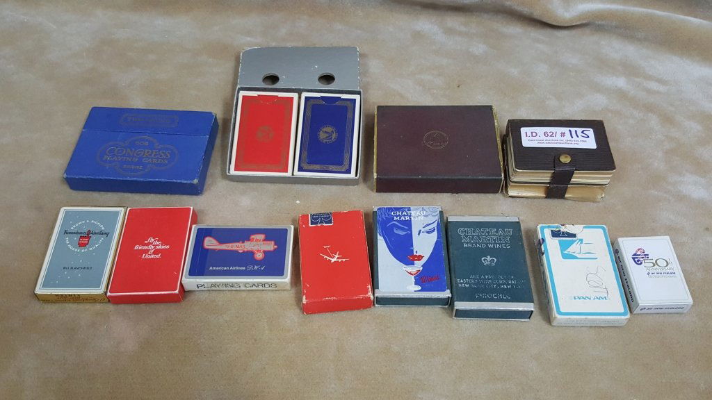 Vintage Playing / Poker Cards (1 of 1)