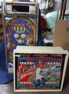 1976 Elton John Captain Fantastic Pinball Machine: Bally's Pinball machine Good working condition.