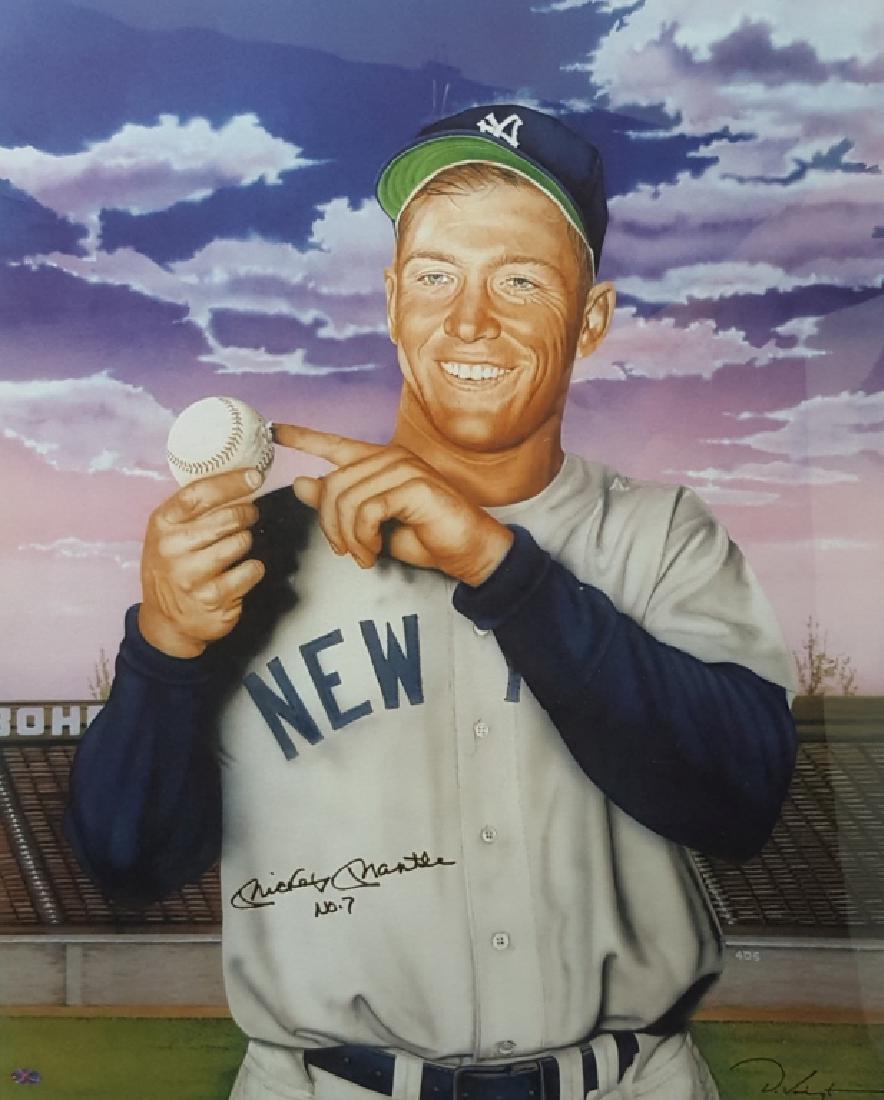 NY Yankees Mickey Mantle "The Commerce Comet" (1 of 7)