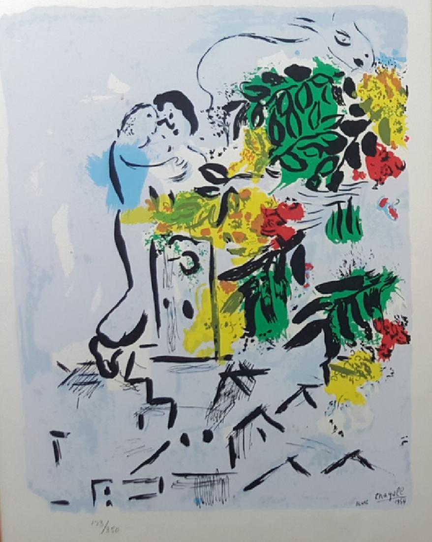 Marc Chagall Lithograph 1954 Vence 173/350 (1 of 6)