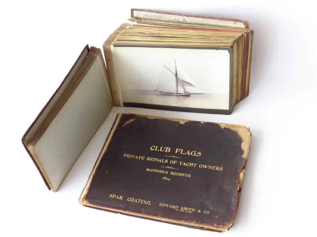 56 RARE BOUND VOLUME CABINET CARDS INCL. YACHTS (1 of 10)