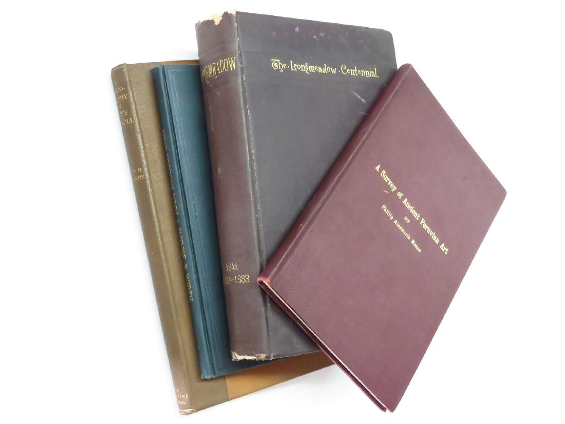 4 VOLS. INCL. "SURVEY OF ANCIENT PERUVIAN ART" SIGNED (1 of 6)