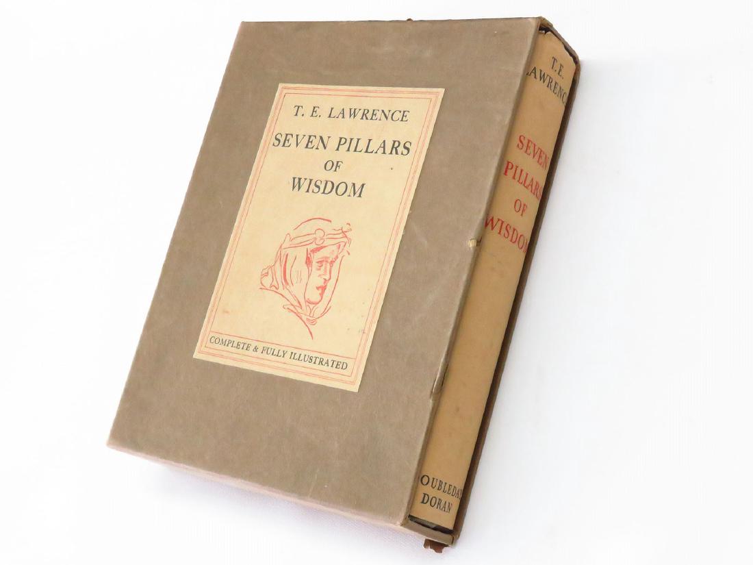 VOL. "SEVEN PILLARS OF WISDOM" T.E. LAWRENCE, 1ST ED. (1 of 4)
