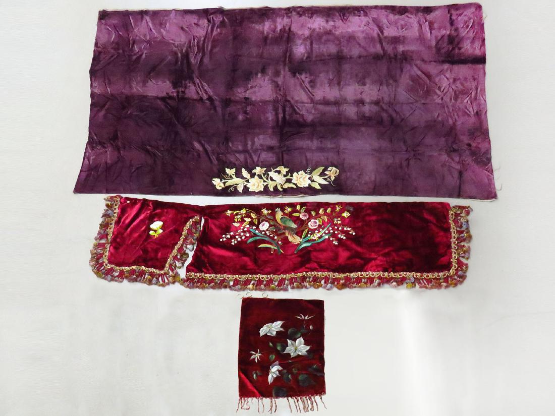 LOT ASSORTED VICTORIAN CURTAINS 19/20TH C. (1 of 6)