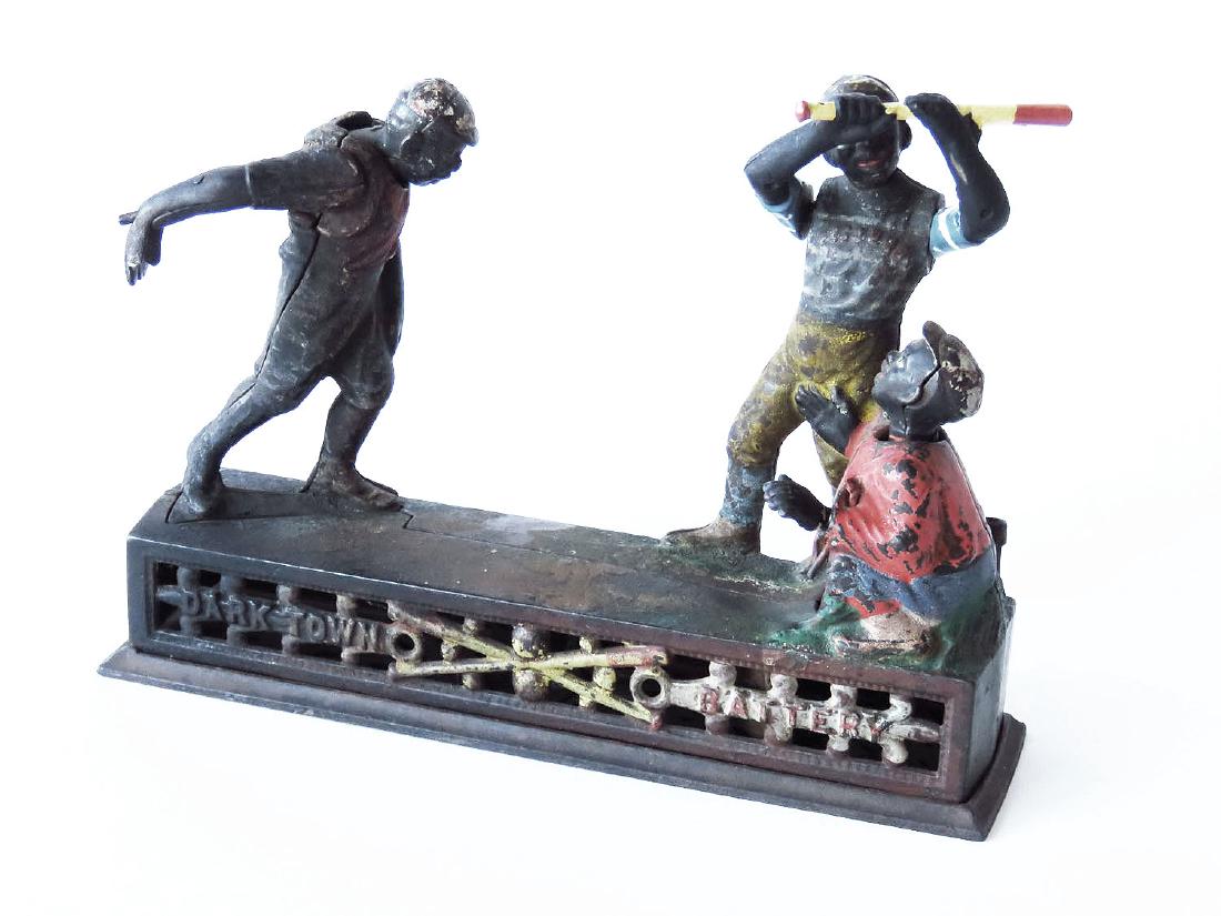 VINTAGE J & E STEVENS, DARKTOWN BATTERY, BANK (1 of 5)