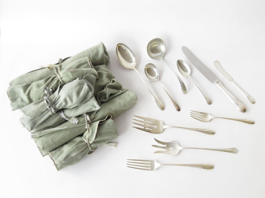 LOT ASSORTED TOWEL STERLING FLATWARE (1 of 3)