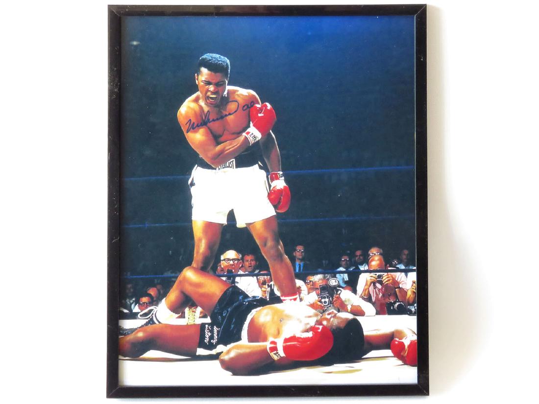MUHAMMAD ALI AUTOGRAPHED PHOTO W/COA (1 of 3)
