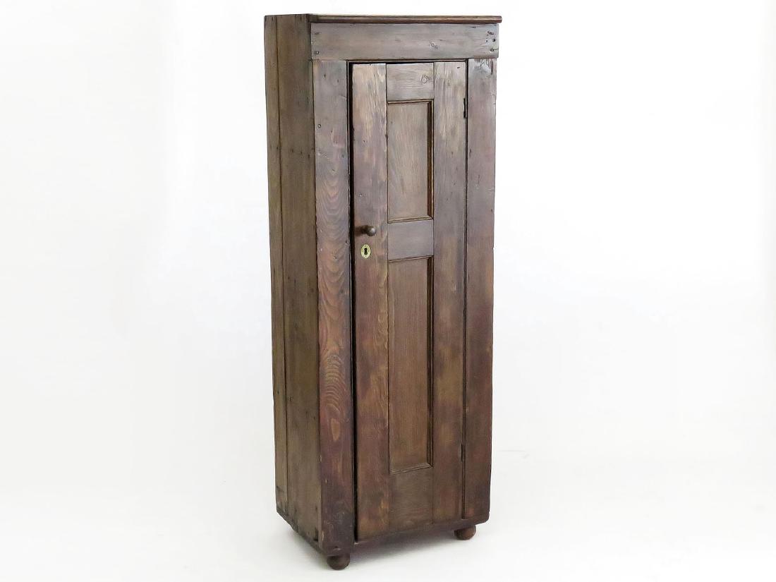 COUNTRY PINE CHIMNEY CUPBOARD 219/20TH C. (1 of 4)